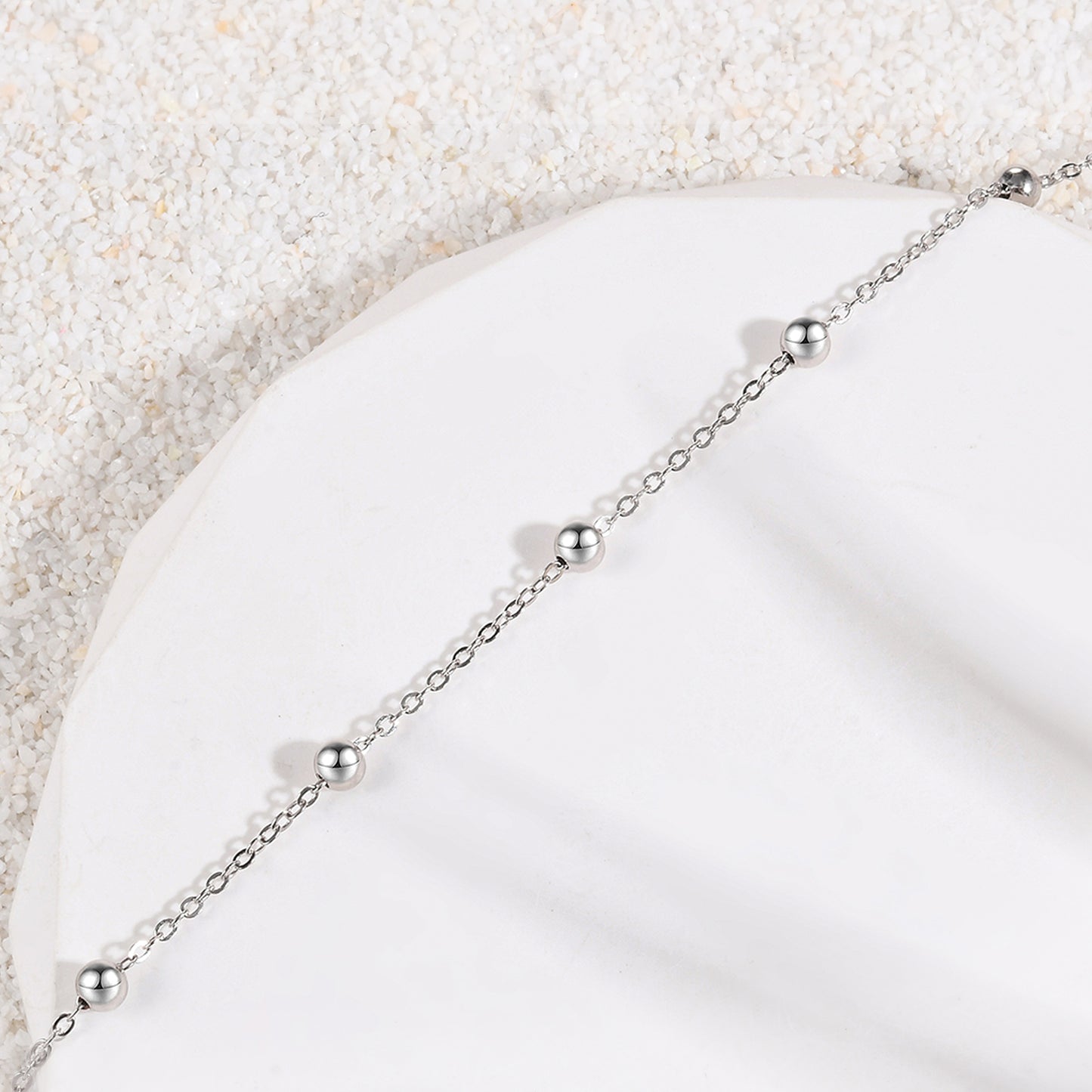 925 Sterling Silver Minimalist Anklet Bracelets