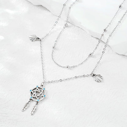 Ankle Bracelet for Women 925 Sterling Silver Dream Catcher Anklets