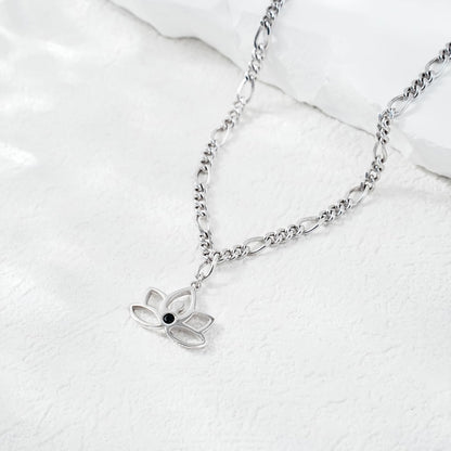 Ankle Bracelet for Women 925 Sterling Silver Lotus Flower Anklets
