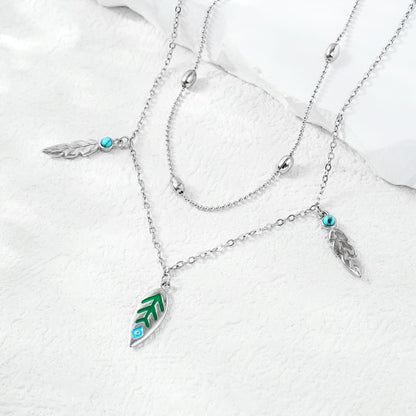 925 Sterling Silver Anklet Bracelets - Summer Beach Ankle Bracelets Created with Turquoise Feather