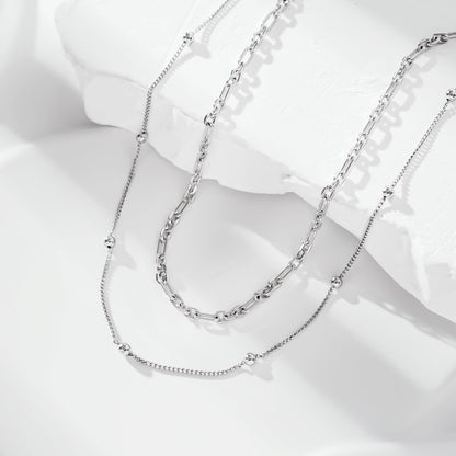 925 Sterling Silver Ankle Bracelet - Simple Dainty Link Chain Anklets for Women