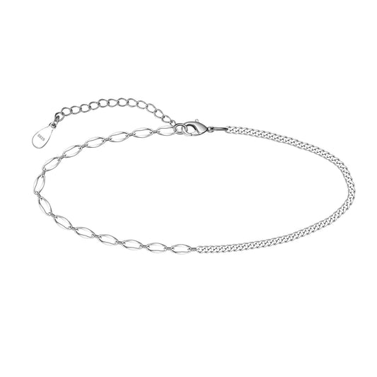 925 Sterling Silver Simple Delicate Beach Minimalist Foot Jewelry Anklet Hypoallergenic
